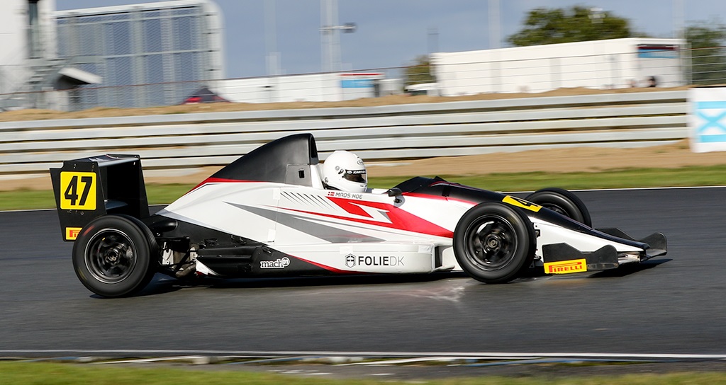 Mads Hoe i F5
(Foto: Motorsporten.dk)